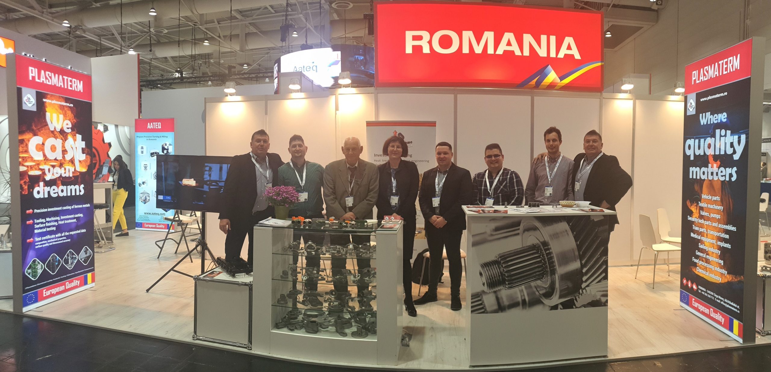 Our team at Hannover-Messe